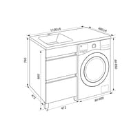 ����� ��������� IDDIS Optima Home (472�860�480) ��� ����. ������ � ��., ��� ���-�� 110 �� OPH110Bi95