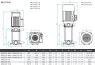 Поверхностный насос ESPA Multi 35 10 N 230/400 50 013676/STD 129337