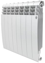 Радиатор биметаллический, 8 секций ROYAL THERMO BiLiner ВШГ:574х640х87 1368 Вт Bianco Traffico