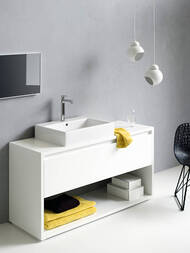 Смеситель Hansgrohe Metris 31183000 для умывальника с высоким изливом и донным клапаном, хром