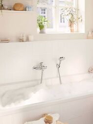 Смеситель для ванны/душа Hansgrohe Rebris S 72440000 однозахватный, хром — изображение 2