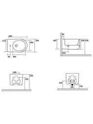 ���� ��������� Kerasan Nolita 532501 550�350�330 ��������� ��� ���������, ������, ����� ������