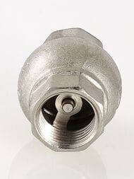Клапан обратный VALTEC 1/2"ВВ латунный золотник VT.151.N.04