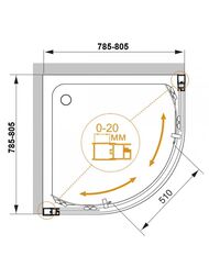 ������� ������ CEZARES MOMENTO (785-805�785-805�1900) R-2-80-C-Cr ������ �����/����