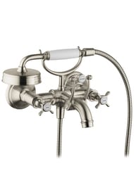 Смеситель Axor Montreux 16551820 для ванны двухзахватный, шлифованный никель — миниатюра 1