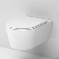 Подвесной унитаз AM.PM Func FlashClean 540х375х340 безободковый, с сиденьем C8F1701SC