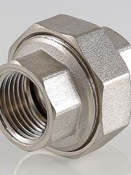 Муфта разъемная VALTEC 1.1/4" ВВ никель, американка VTr.340.N.0007