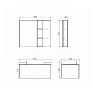 ����� COMFORTY �����-90 (905�545�520) ���������, � ��������� � �����������, ����� 00-00014426