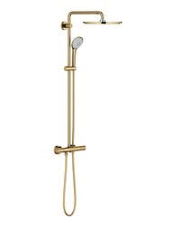 Душевая система Grohe Euphoria XXL 26075GL0 термостат,верхний душ 310, лейка, холодный рассвет гл — миниатюра 1