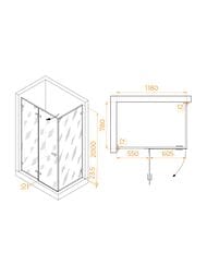 ������� ������ RGW Stilvoll SV-04Gr (1200�800�2000) �������., ������ �����. 8��/����. 353204028-110