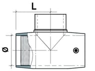   SABfuse 90 PN16 PE100 D25   8027025000