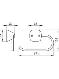 ��������� ��� ��������� ������ Keuco City2 ���������, ��� ������, ���� 02762 010000