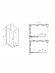 ������� ������ ABBER Schwarzer Diamant AG301305-S605 (1300�600�1900) ���� 5 ��,�����./����
