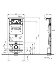 ����������� ��� ���������� ������� TOTO � �������������� ������ WH182EAT