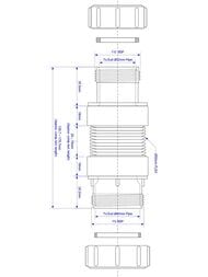 ����� ������������� McAlpine ���������� ����� 130-180��, d 50��, 32/40��, MFLEX-32-40C