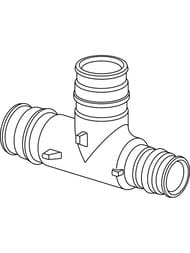 ������� �������������� Uponor Q&E PPSU 25-25-20 1001420