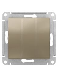 ����������� Systeme Electric ATLASDESIGN 3-��������� ����� 1+1+1 10�� �������� ������� ATN000531