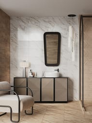 ������ ��������� Gracia Ceramica white wall 01  (250�600) ����� (��.�.)