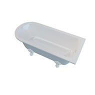 Ванна отдельностоящая Astra-Form Ретро 01010006 (1700х750х600) иск. камень, ножки в комплекте,белый