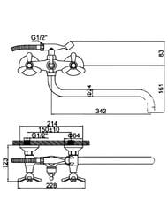 ��������� Ledeme �12 ���������, ��� ����� � ����, �������������, � ������� ������, ���� L2612-2