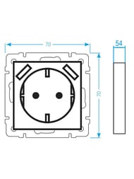  Werkel  ,   USB  A+C () W1171701