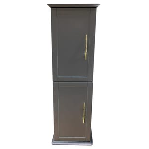 Пенал настенный Cezares TIFFANY 75 (340х320х1140) с 2 распашными дверцами, Verde opaco 55335