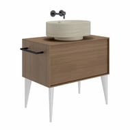 Раковина KERAMA MARAZZI AMAREMARE Artbasin Sabbia накладная, 500х366х180, песочная мат. SA.wb.50\SAN