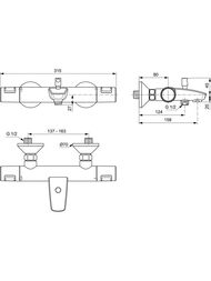    Ideal Standard CERATHERM T100 A7229AA , 