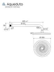 ������� ��� Aqueduto Chuva AQDSCHU0900 � ����������, �������, ����: ����
