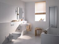 Унитаз подвесной Geberit Renova (355х540х340) безободковый 203050000