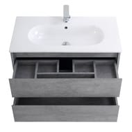 ����� ��� �������� BelBagno KRAF� (1000�460�500) Cemento Grigio KRAFT-1000-2C-1A-SO-CG-R