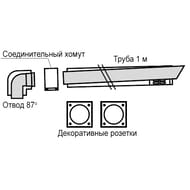 Горизонтальный проход через стену VAILLANT 80/125 мм РР 303209