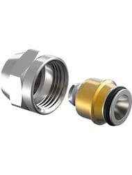 Резьбовой адаптер Uponor MLC 16-3/4" ВР Евроконус, латунь 1058090