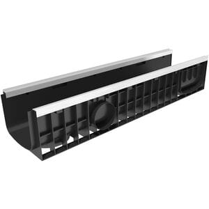 Лоток пластиковый усиленный DN 200 Gidrolica Standart Plus (1000х246х185) 24,2 л/сек арт.8204