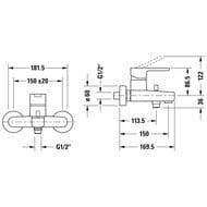  Duravit B.2      ,  B25230000010