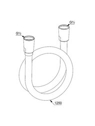    Kludi Suparaflex Silver 1250 , , :   61071N0-00