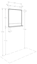 ������� AQUATON ���� ����� 80 1A247902LQX50 800x121x784 ��� ���������. �����, ��� ������