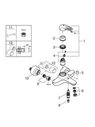 ��������� Grohe EuroStyle 33591LS3 ��� �����, ������������, ���������, �����