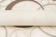 Обои виниловые OVK Design Кольца Mikado Yello сет 4 Кольца-уни (1,06х10) бежевые, 10515-03 (рулон)