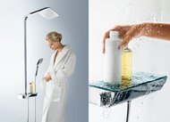 Душевая система Hansgrohe Raindance Select E 360 Showerpipe для ванны с термостатом 27113400