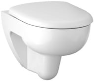 Унитаз подвесной Geberit Renova T54 (370х540) безободковый, сиденье микролифт QR 500.801.00.1