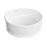 Раковина KERAMA MARAZZI GEOMETRICA Circo накладная, 360х360х135, белая глянцевая CI.wb.36