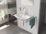 Умывальник Grohe Bau Ceramic 39421000 подвесной (609х152х442)