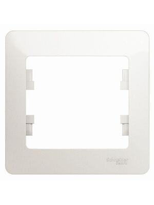 Рамка Systeme Electric GLOSSA 1 пост перламутр GSL000601