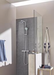 Душевая система Grohe Euphoria XXL 27964000 термостат для душа, верхний и ручной душ, штанга