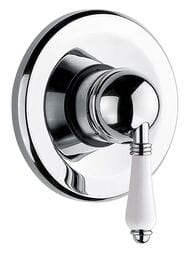 Внешняя часть Nicolazzi Cinquanta смесителя для душа, ручка Petit Mont Blanc, хром 3406CR76 — миниатюра 1