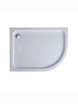 Душевой акриловый поддон CEZARES (1000х800х150) асимметричный TRAY-A-RH-100/80-550-15-W-L