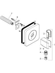 ��������� ����������� Axor Citterio E � ���������� 36724250 ����������� ������