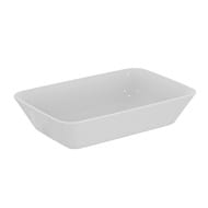 Раковина накладная Ideal Standard Lux CONNECT AIR (600х400х130) без отв. под смеситель,белый E034801