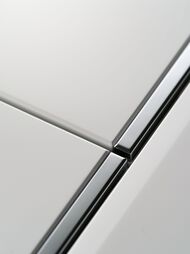 GEBERIT Sigma30 Клавиша смыва, двойной смыв белый/декор глянцевый хром 115.883.KJ.1